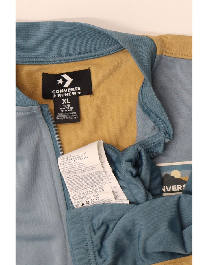 CONVERSE Chaqueta de chándal para niño 13-14 años XL Azul Colorblock