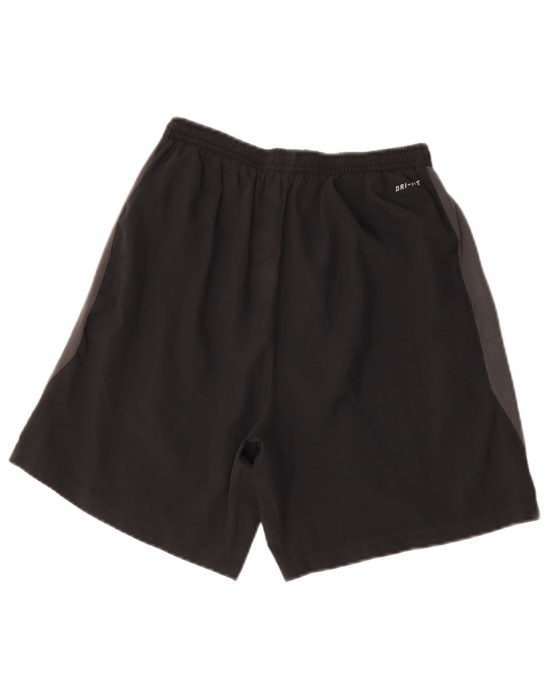 Nike - Pantalones cortos deportivos Dri Fit para hombre, poliéster color block, color negro, pequeño