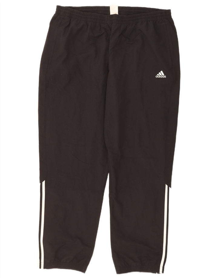 Adidas Pantalones de chándal para hombre Joggers 2XL Negro Poliéster