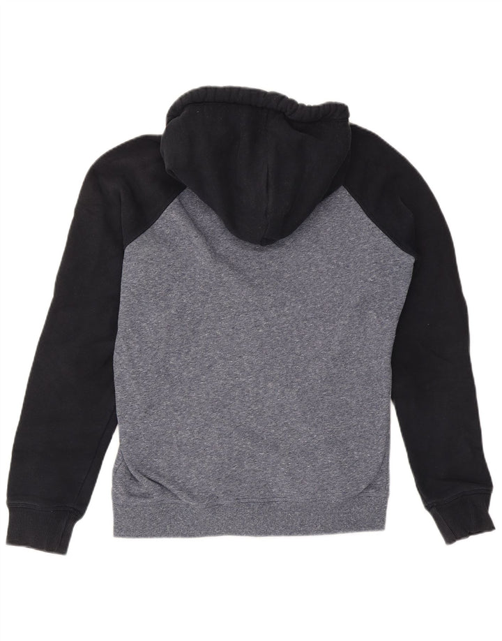 Superdry Hombre Sudadera Con Capucha Y Cremallera De Algodón Color Block Gris Medio