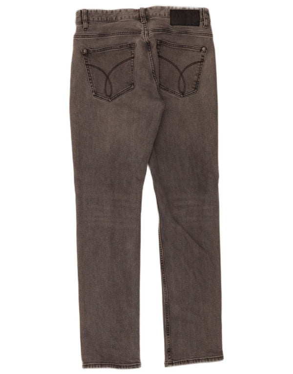 Calvin Klein Jeans ajustados para hombre W31 L30 Algodón gris
