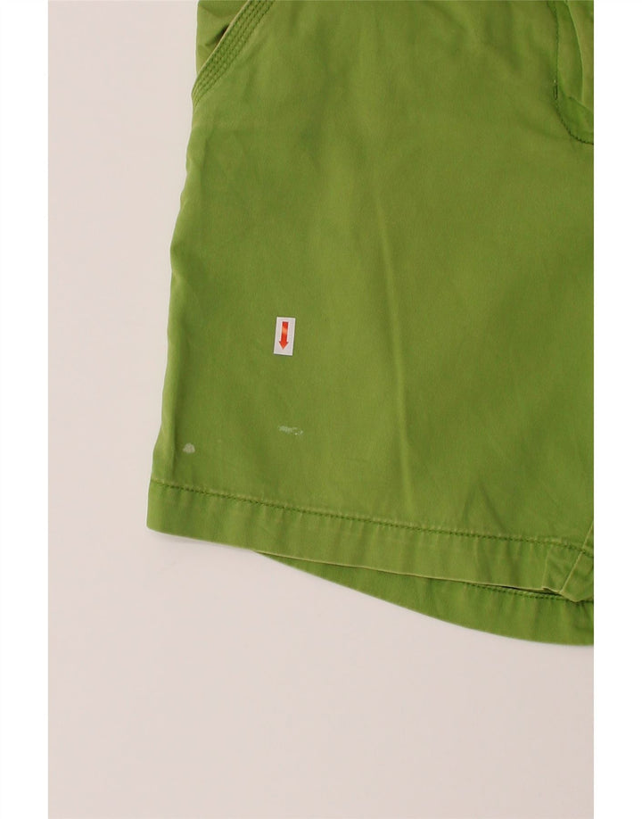 J. CREW Womens Chino Shorts US 8 Medium W32  Green Cotton Vintage J. Crew and Second-Hand J. Crew from Messina Hembry 