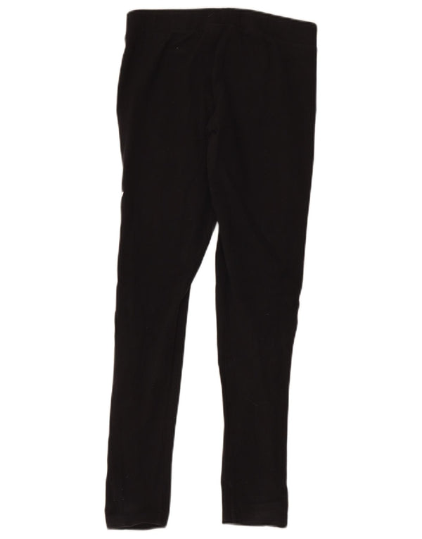 Adidas Leggings gráficos para mujer Reino Unido 12 Algodón negro mediano