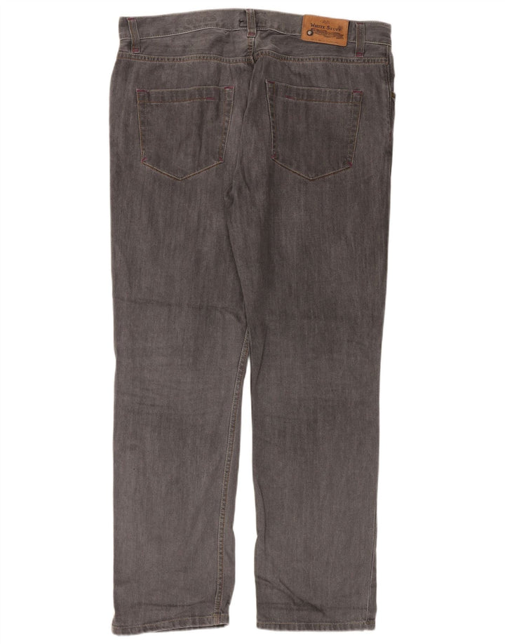 Vaqueros rectos para hombre White Stuff W38 L32 Algodón gris
