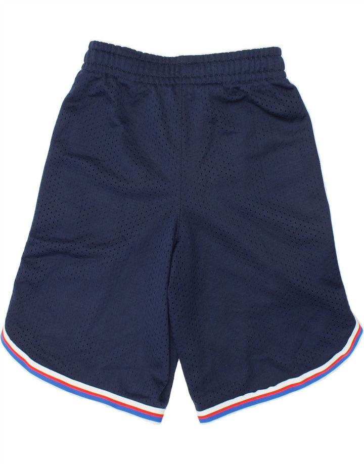 CHAMPION Boys Sport Shorts 7-8 Years Small Navy Blue Polyester Vintage Champion and Second-Hand Champion from Messina Hembry 