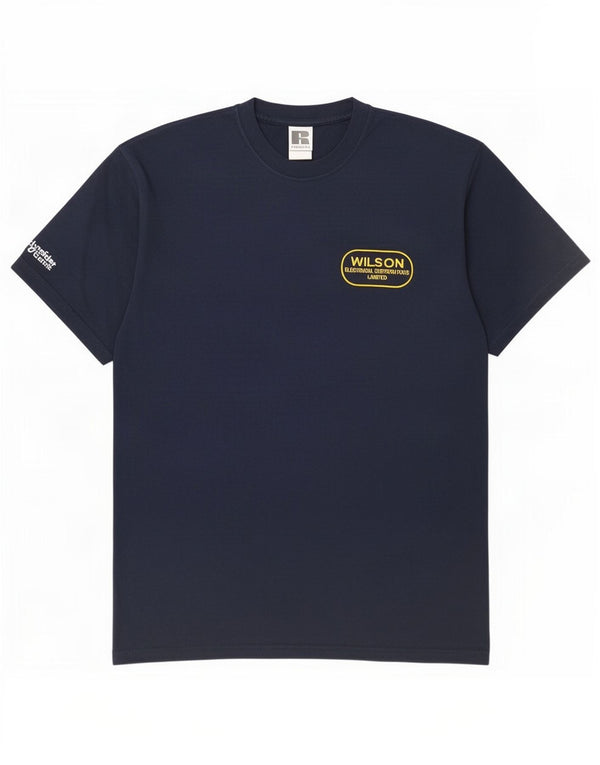 Russell Athletic - Camiseta para hombre, talla grande, algodón azul marino