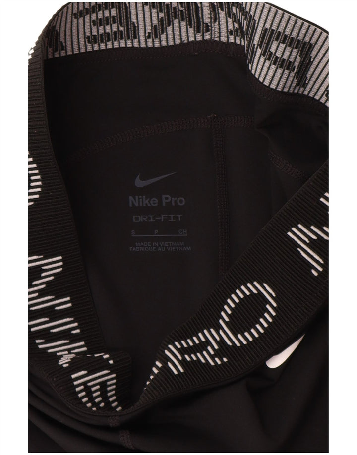 Nike Dri Fit Graphic Leggings para mujer, talla 10, color negro