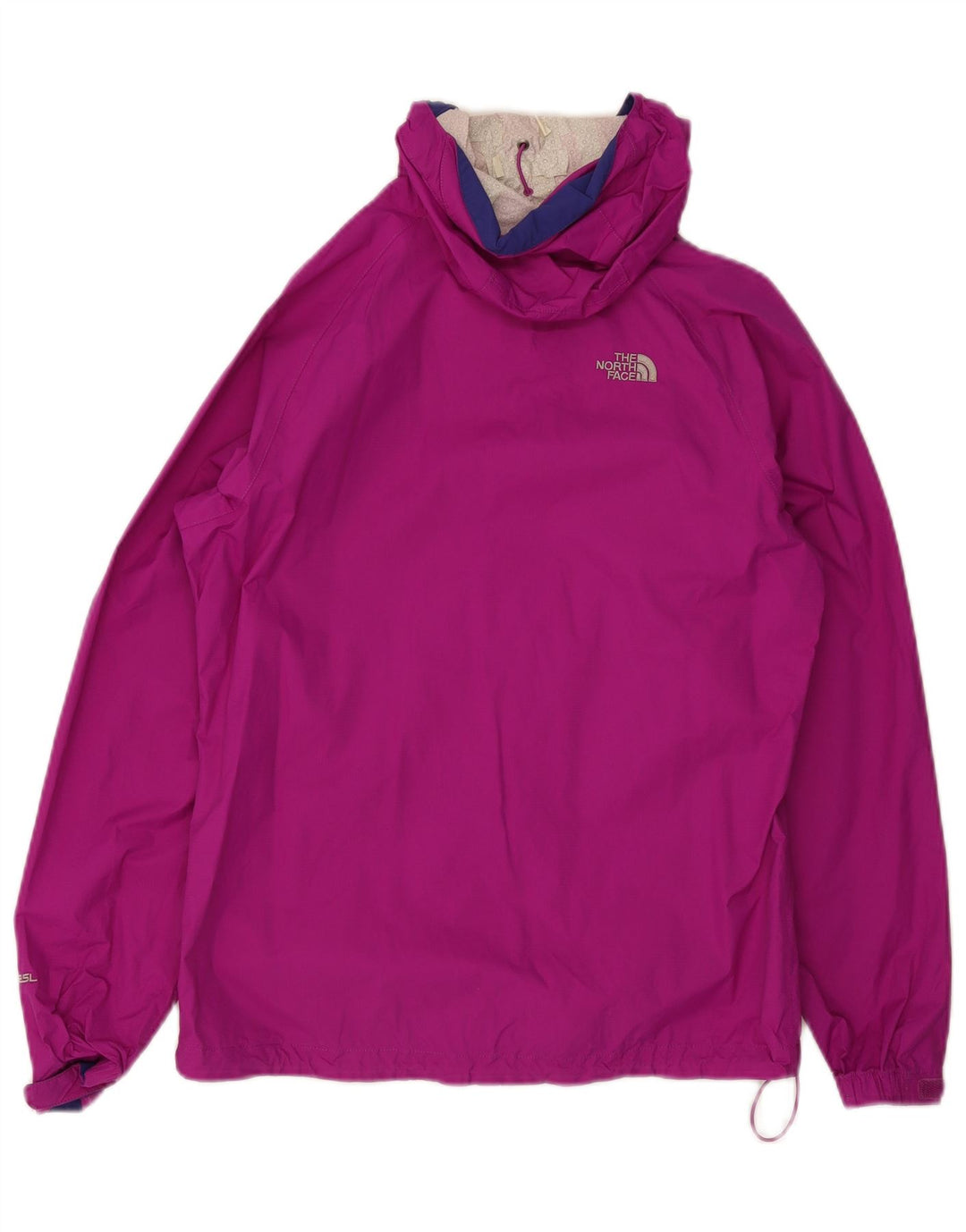 The North Face Chaqueta impermeable con capucha para mujer UK 10 Small Granate Nylon