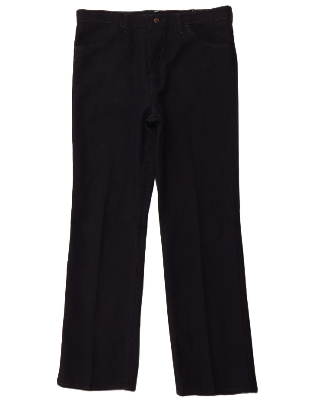 WRANGLER Pantalones informales rectos para hombre W36 L32 Azul marino