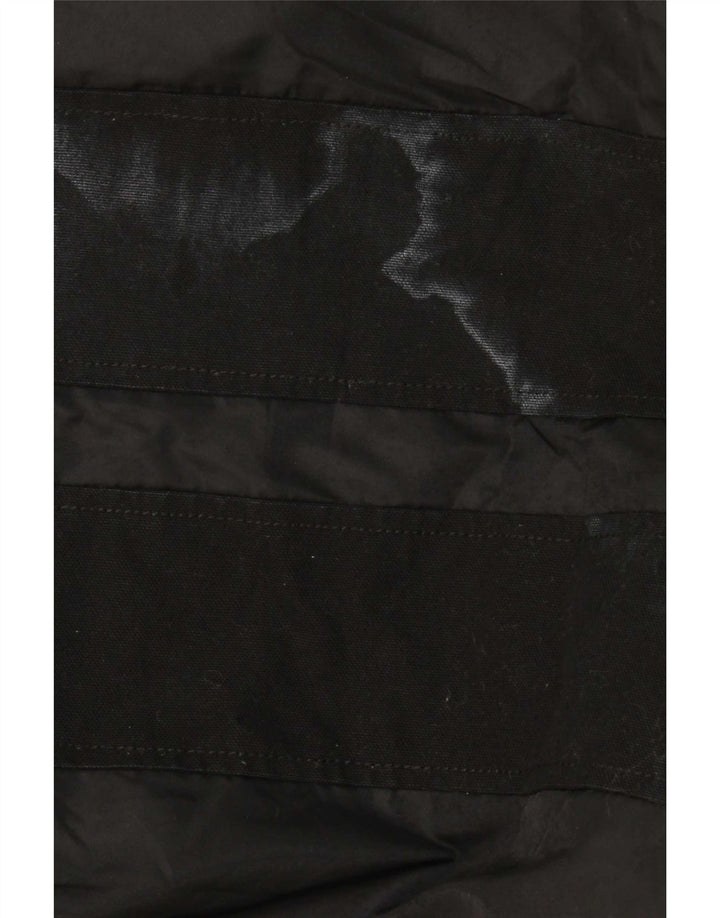 Superdry Mujer Crop Chaqueta Bomber Extragrande UK 40 Small Negro