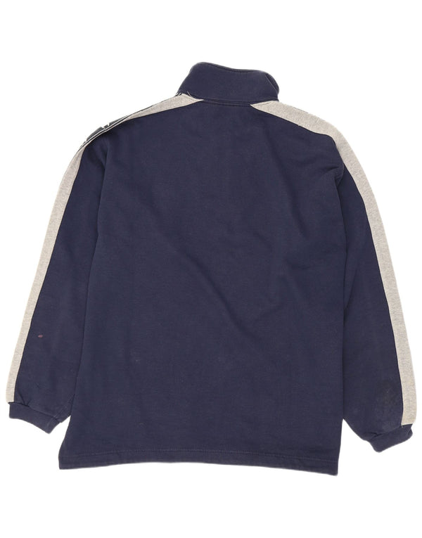 Champion Sudadera Con Estampado Gráfico Jumper Medium Azul Marino Colorblock