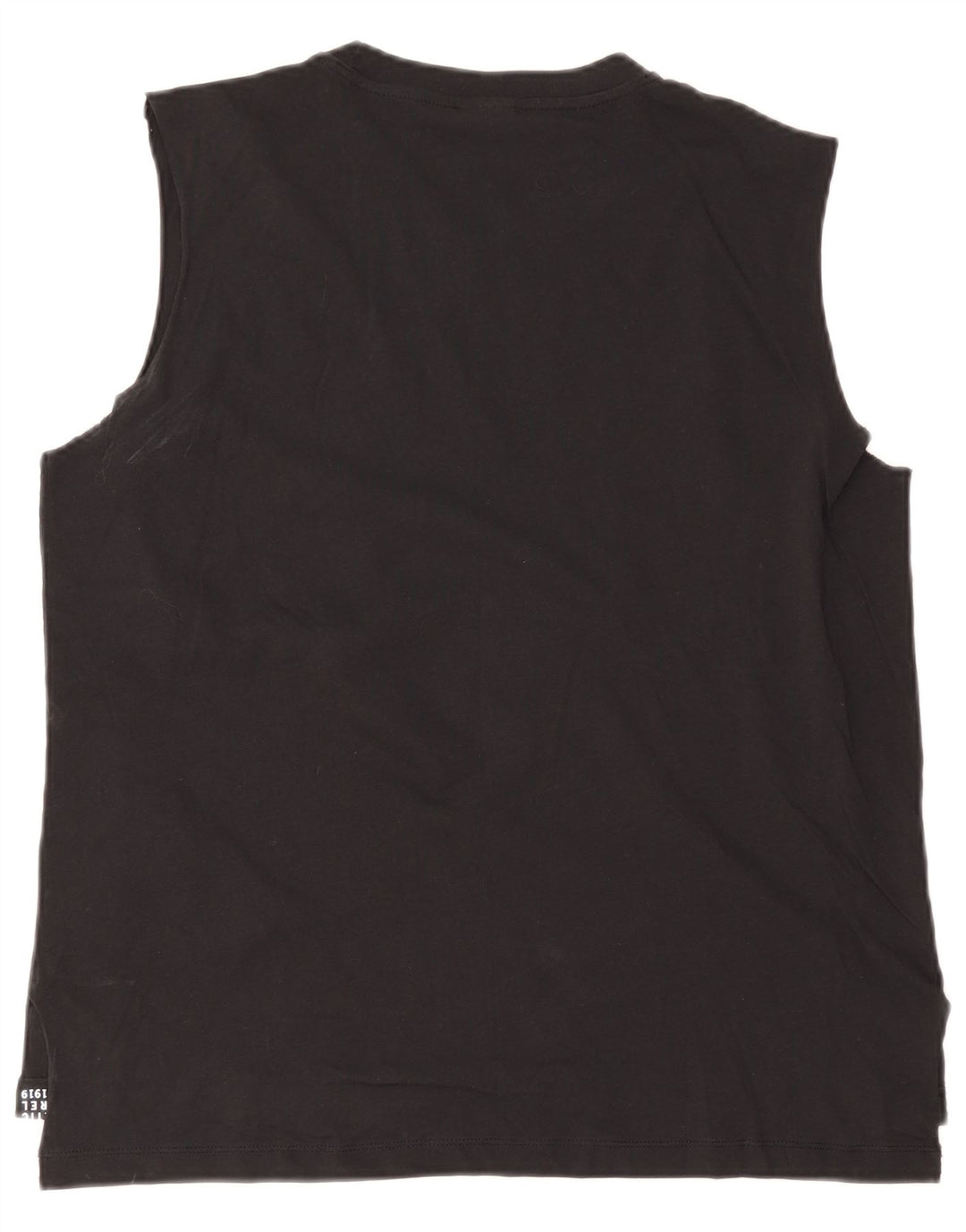 Champion Camiseta sin mangas gráfica para hombre XL Algodón negro