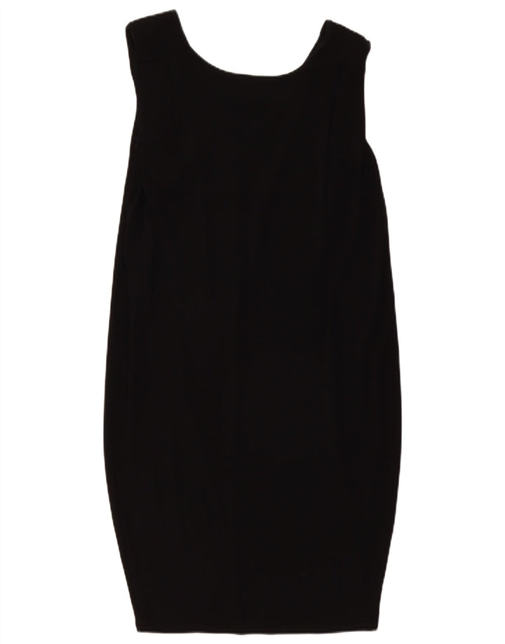 Max & Co. Vestido de burbujas extragrande sin mangas para mujer UK 40 Small Black