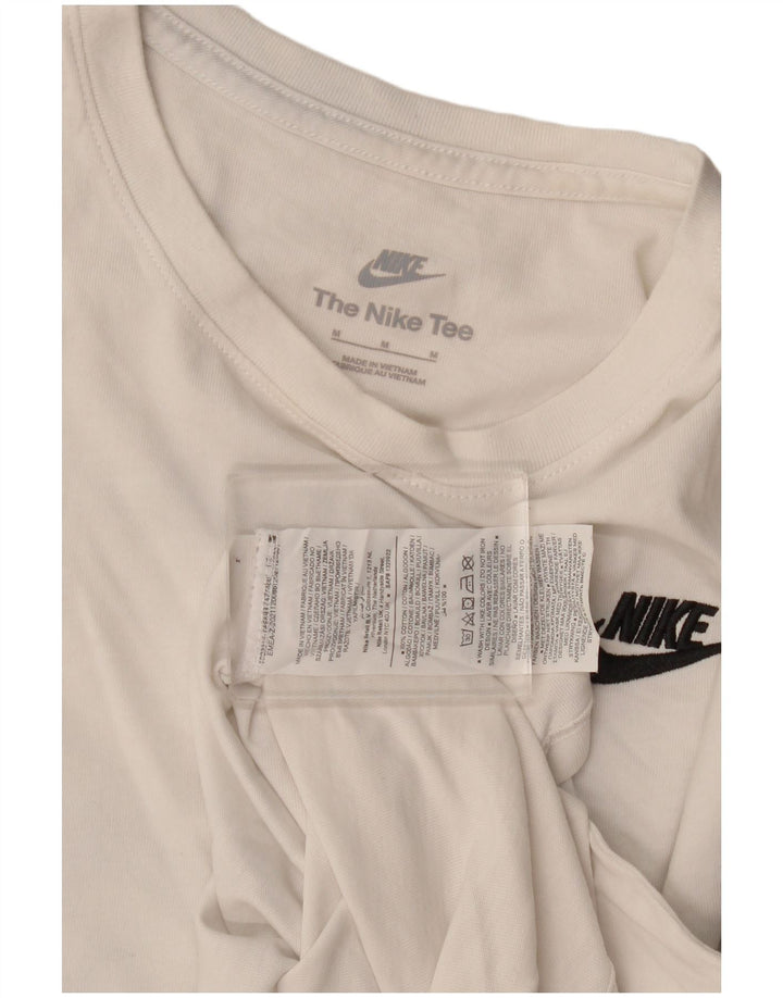 Camiseta Nike Hombre Top Medium Blanco Algodón