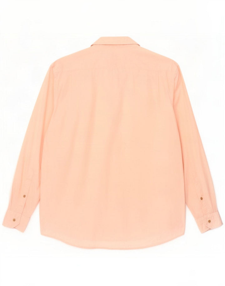 Camisa Marlboro Classics para hombre de algodón rosa grande