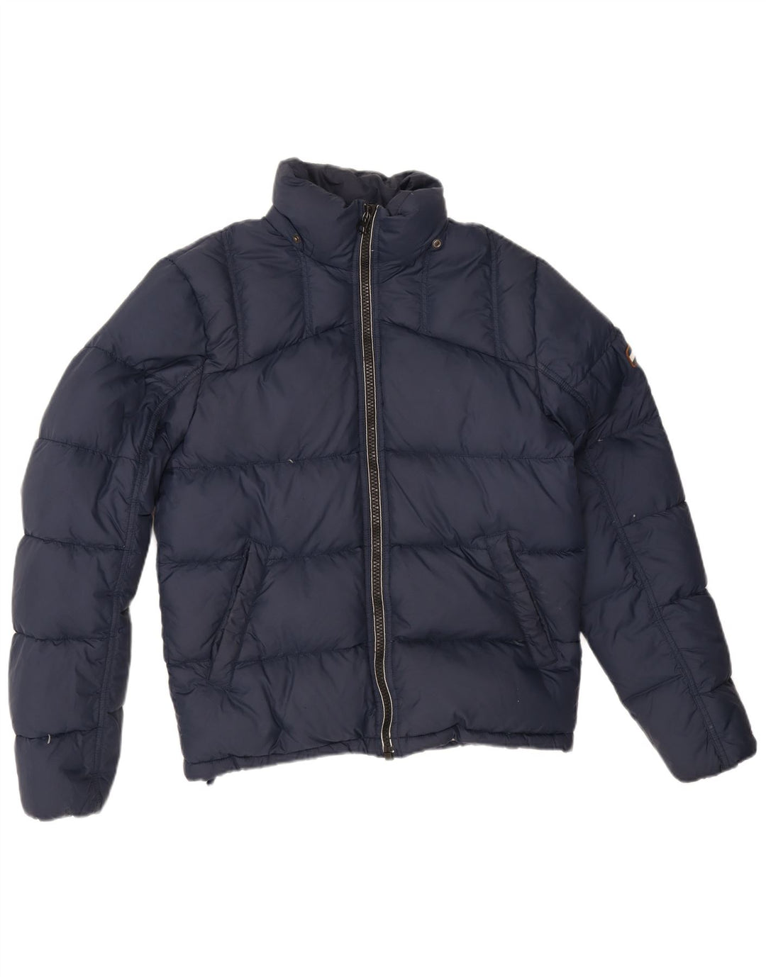 Tommy Hilfiger Chaqueta acolchada para hombre UK 36 Small Poliéster azul marino