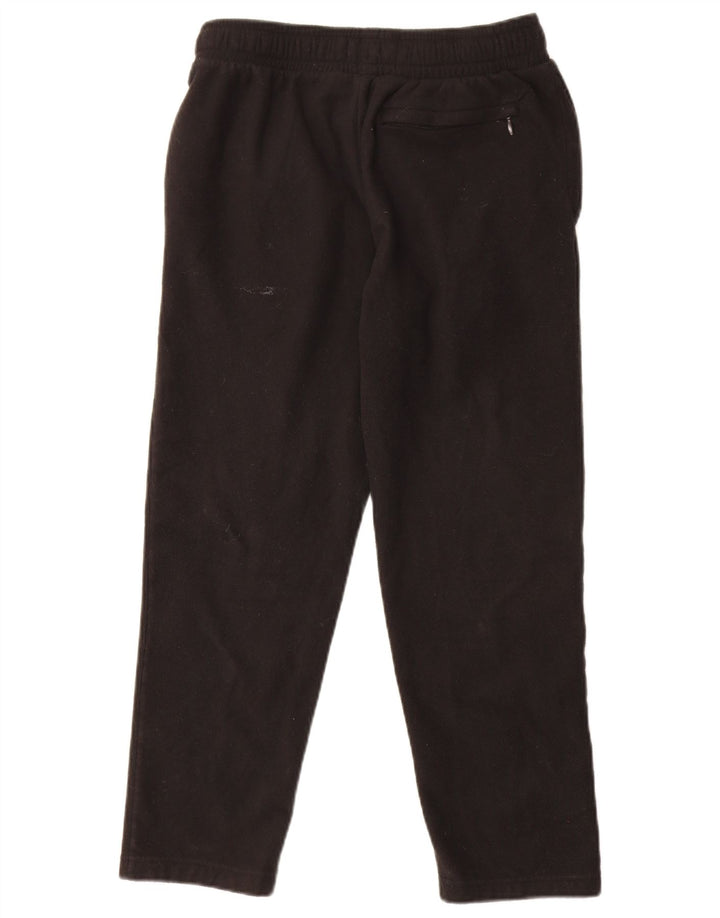 Marks & Spencer Pantalones de Chándal de Terciopelo para Mujer UK 8 Small Negro