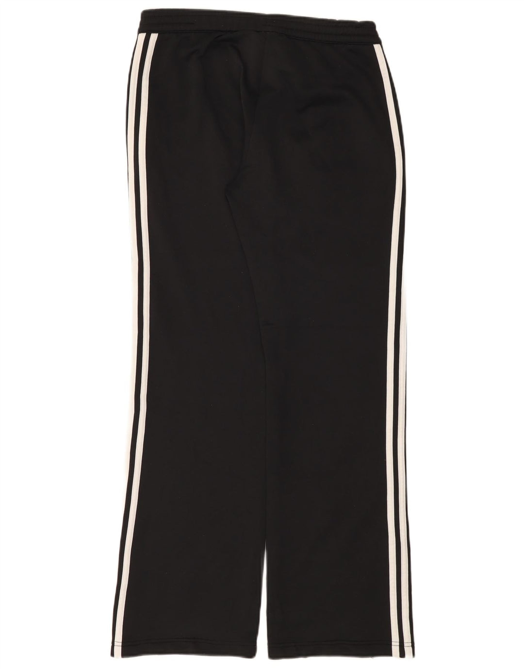 Adidas Pantalones de chándal para mujer UK 12 Medium Negro Poliéster