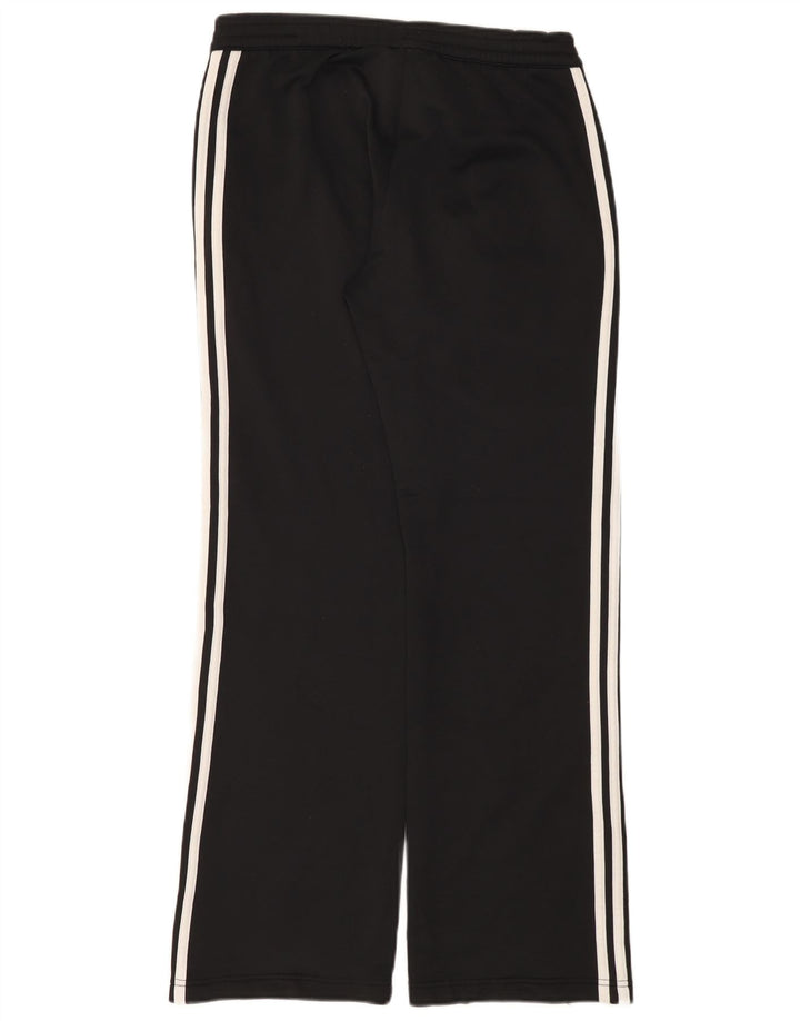 Adidas Pantalones de chándal para mujer UK 12 Medium Negro Poliéster