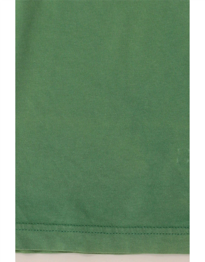ADIDAS Camiseta Hombre Top Algodón Verde Medio