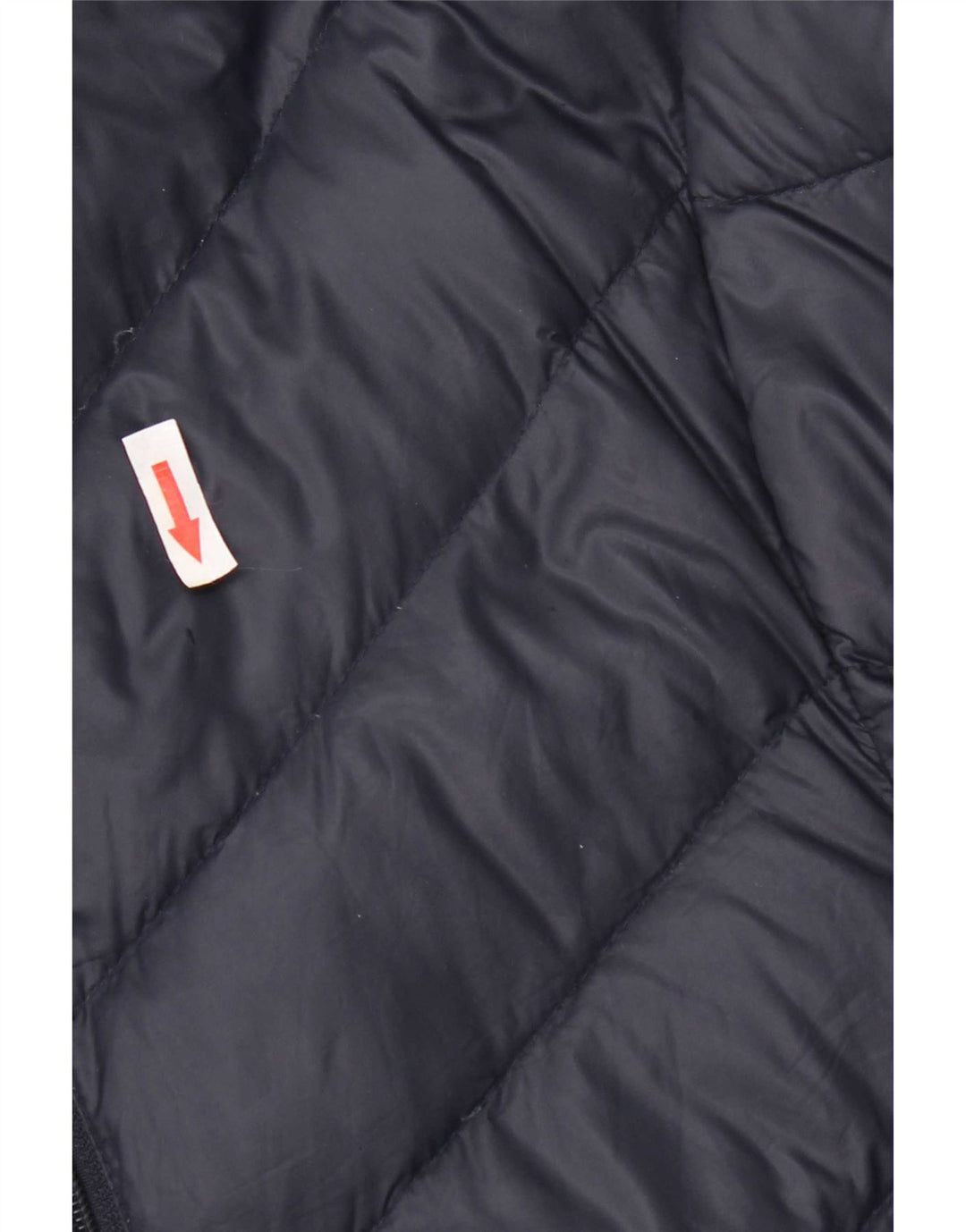 Calvin Klein Abrigo acolchado para mujer UK 46 Large Nylon azul marino