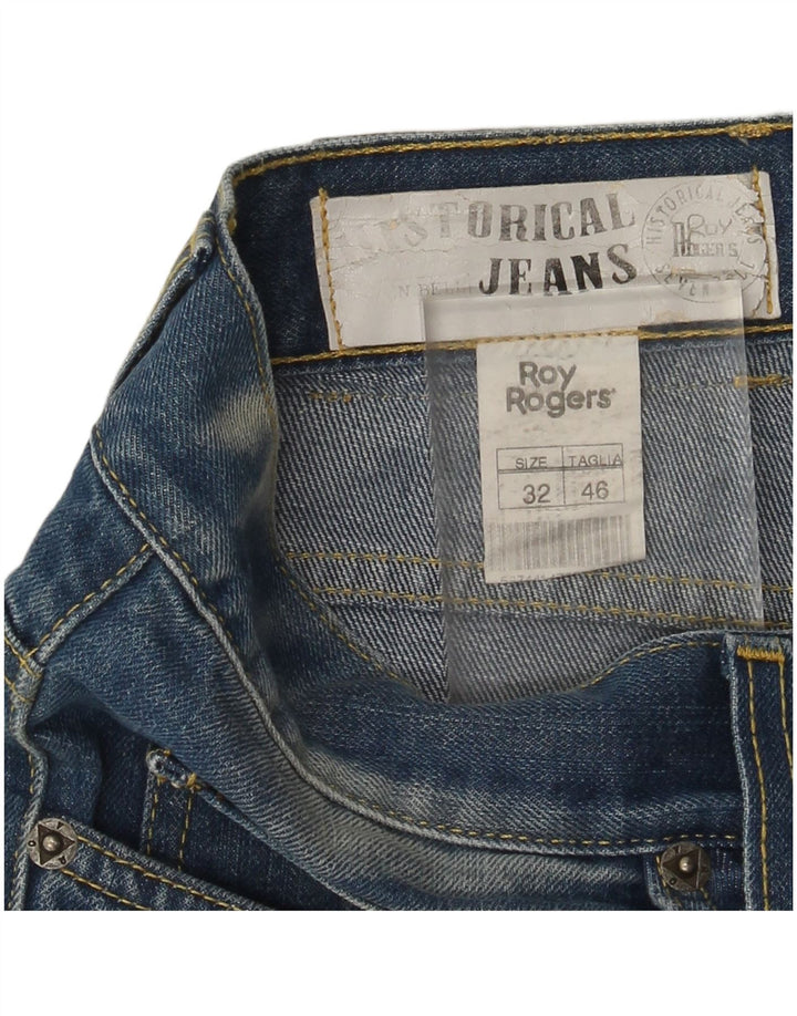 Roy Rogers Vaqueros ajustados para hombre W32 L32 Algodón azul
