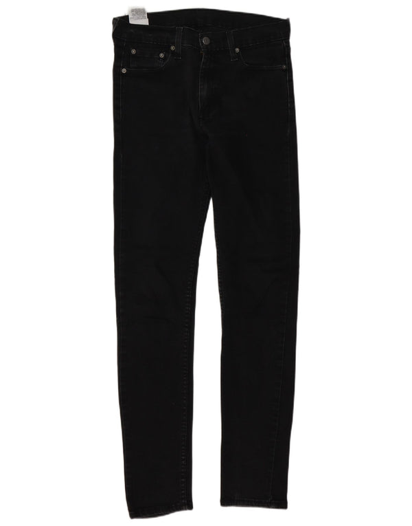 Levi's Vaqueros pitillo 510 para hombre W30 L34 Algodón negro
