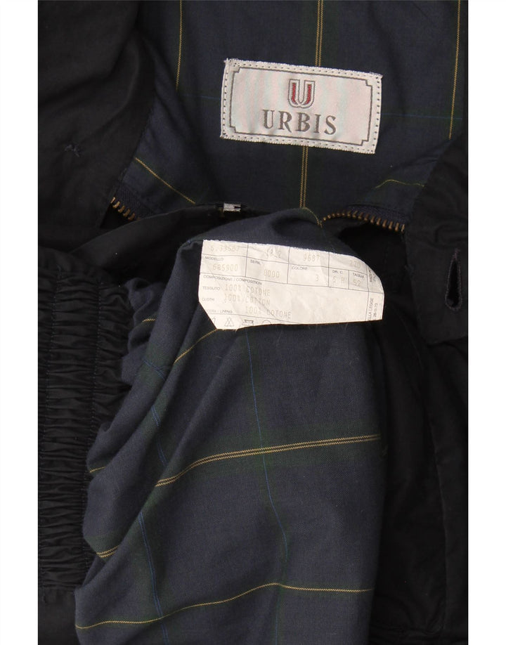 Urbis Chaqueta Bomber Hombre IT 52 XL Algodón Azul Marino