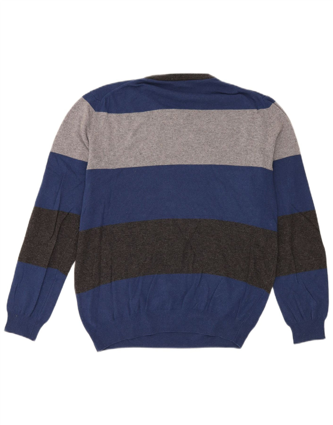 Harmont & Blaine Jersey De Cuello Redondo Para Hombre De Poliamida A Rayas Azul Grande