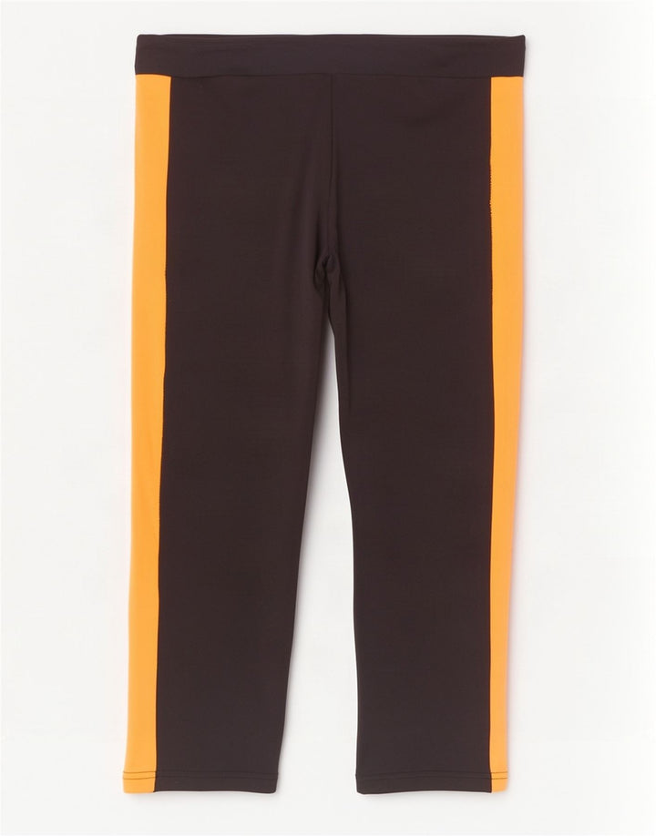Adidas - Leggings capri para mujer, talla 48/18, talla grande, color negro, poliéster