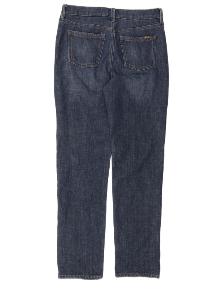 Eddie Bauer Vaqueros ajustados para mujer, estilo novio, talla 6, mediana, W30, L30, azul