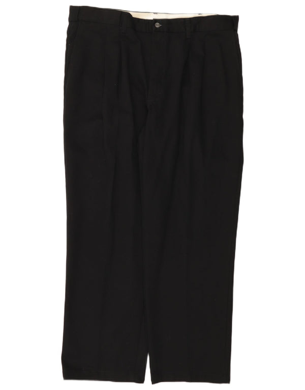Pantalones chinos con pinzas color caqui para hombre Lee W40 L30 Algodón negro