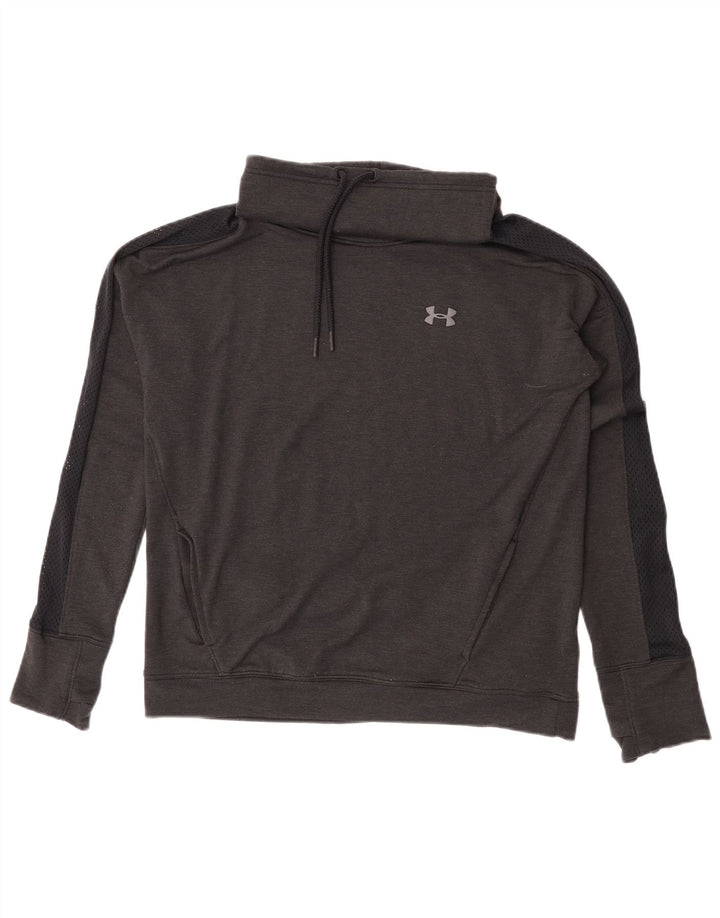 Under Armour Sudadera tipo jersey para mujer UK 44 Gris medio Colorblock