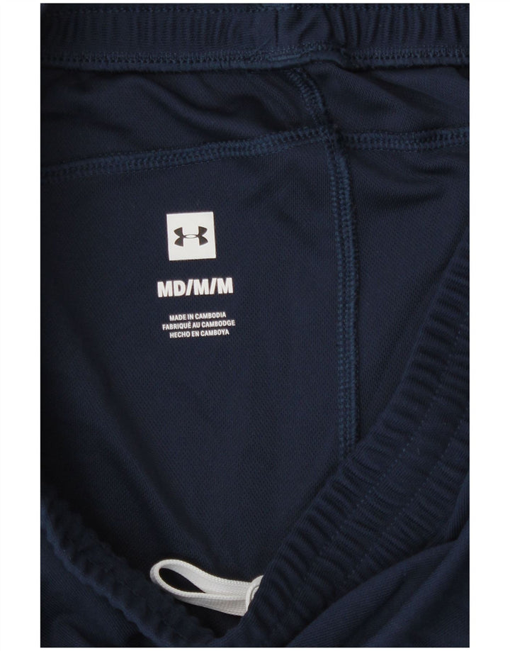 Under Armour Pantalones de chándal para hombre Poliéster color block azul marino mediano