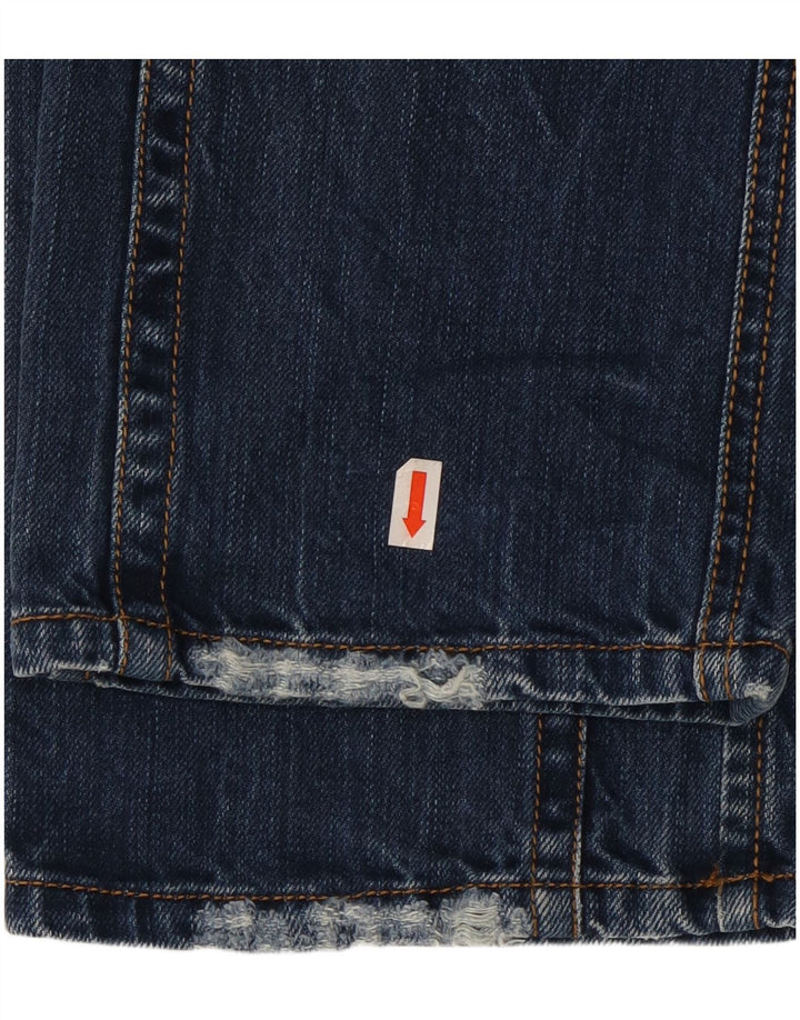 Diesel Hombre Darron Vaqueros Cónicos Slim Desgastados W30 L32 Algodón Azul