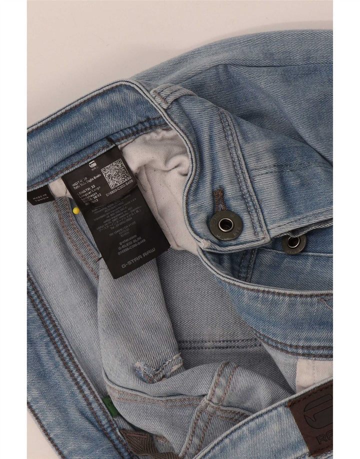Vaqueros ajustados para hombre G-Star W36 L32 Algodón azul