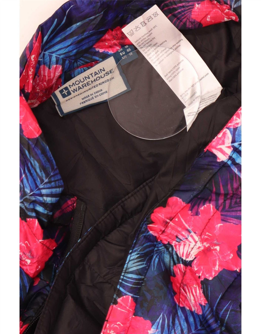 Chaqueta acolchada para mujer Mountain Warehouse ES 40 XL Multicolor Floral