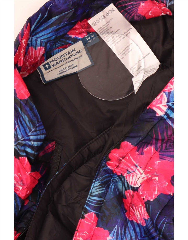 Chaqueta acolchada para mujer Mountain Warehouse ES 40 XL Multicolor Floral