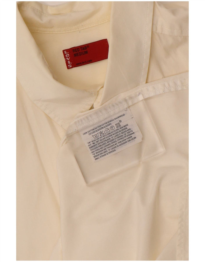 LEVI'S Camisa Manga Corta Medium Off White Algodón Hombre