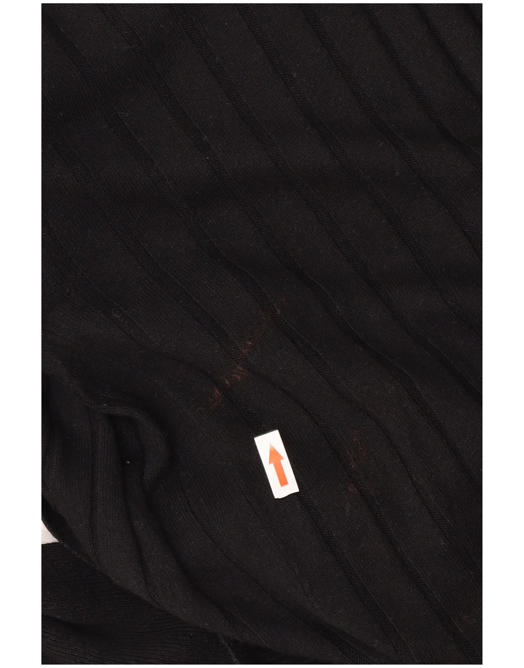 Marks & Spencer Suéter tipo cárdigan abierto para mujer UK 10 Small Black Stripes