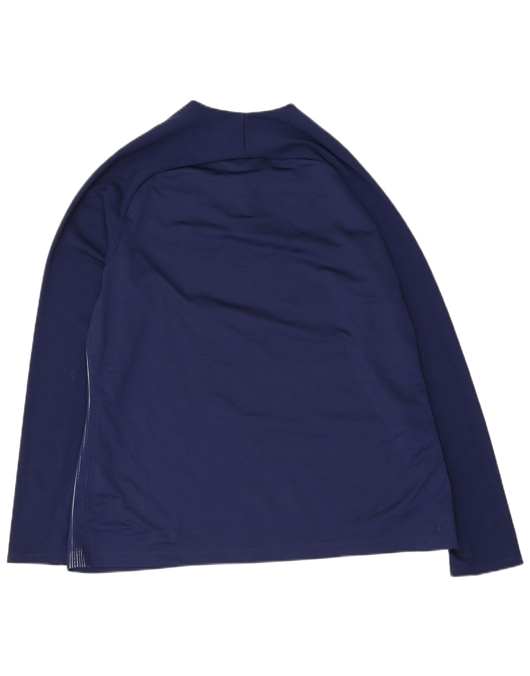 Nike Dri Fit - Chándal con cremallera y cuello para hombre, talla XL, poliéster, color azul marino