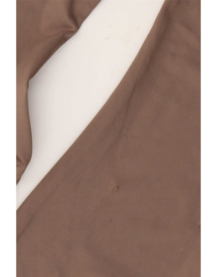 Adidas - Pantalones de chándal acampanados para mujer, talla 40, poliéster, color marrón medio