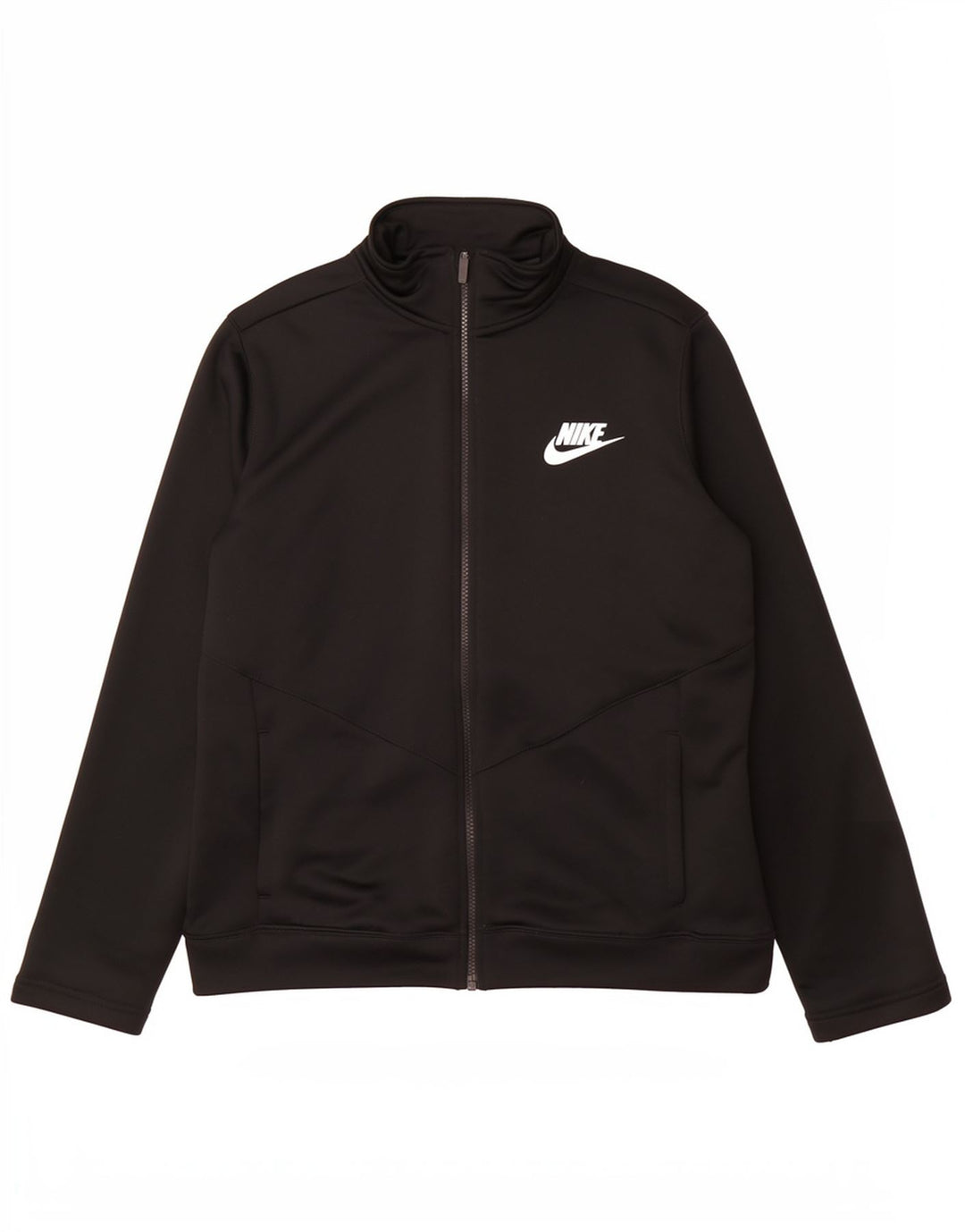 Nike Chaqueta de chándal para niño 13-14 años XL Negro Poliéster