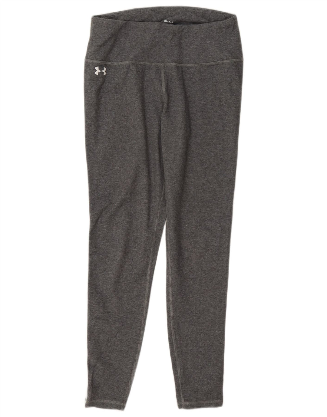 Under Armour Leggings cortos para mujer Reino Unido 44 Algodón gris medio con bloques de color