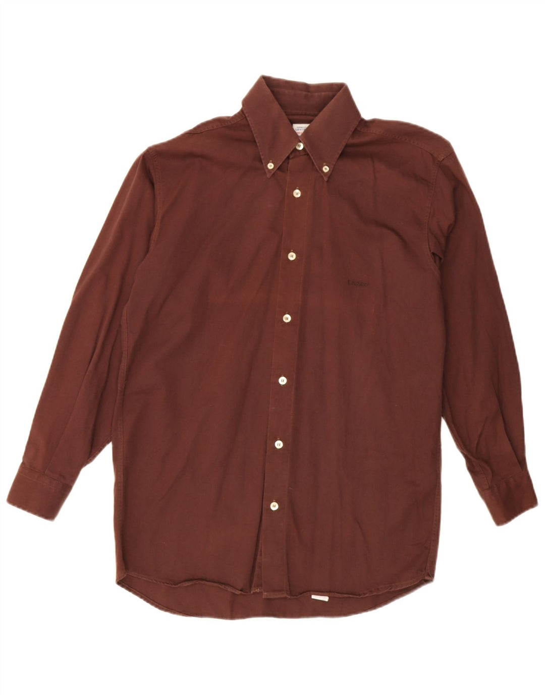 Camisa Levi's Hombre Pequeña Algodón Marrón