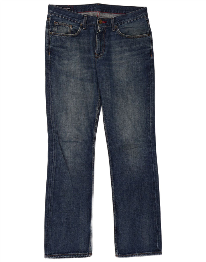 TOMMY HILFIGER Vaqueros rectos para hombre W34 L32 Algodón azul