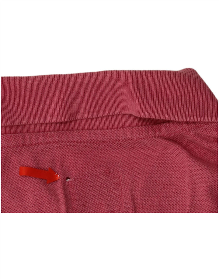Benetton Polo Hombre Small Rosa Algodón