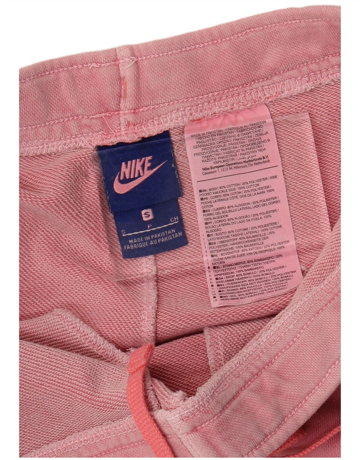 NIKE Shorts deportivos para hombre Small Pink Cotton