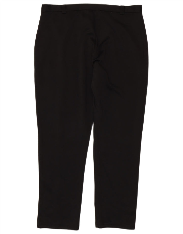 Ellesse Pantalón Chino Slim para Hombre XL W38 L28 Poliéster Negro