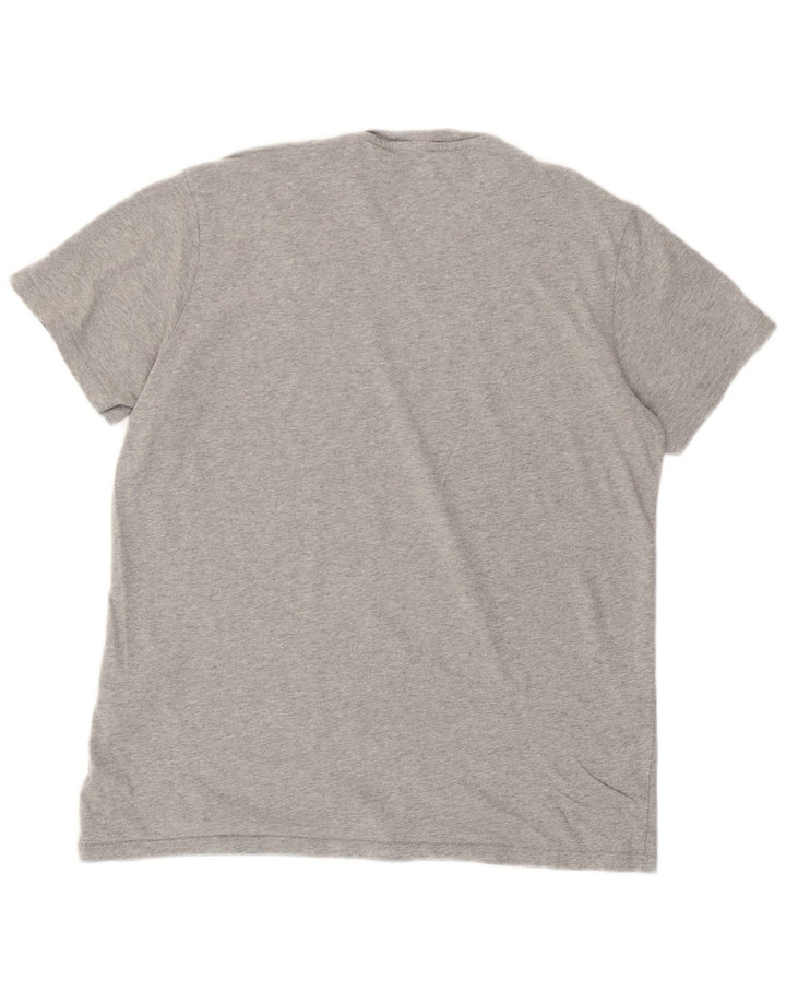 Levi's Hombre Camiseta Gráfica Top Algodón Gris Medio